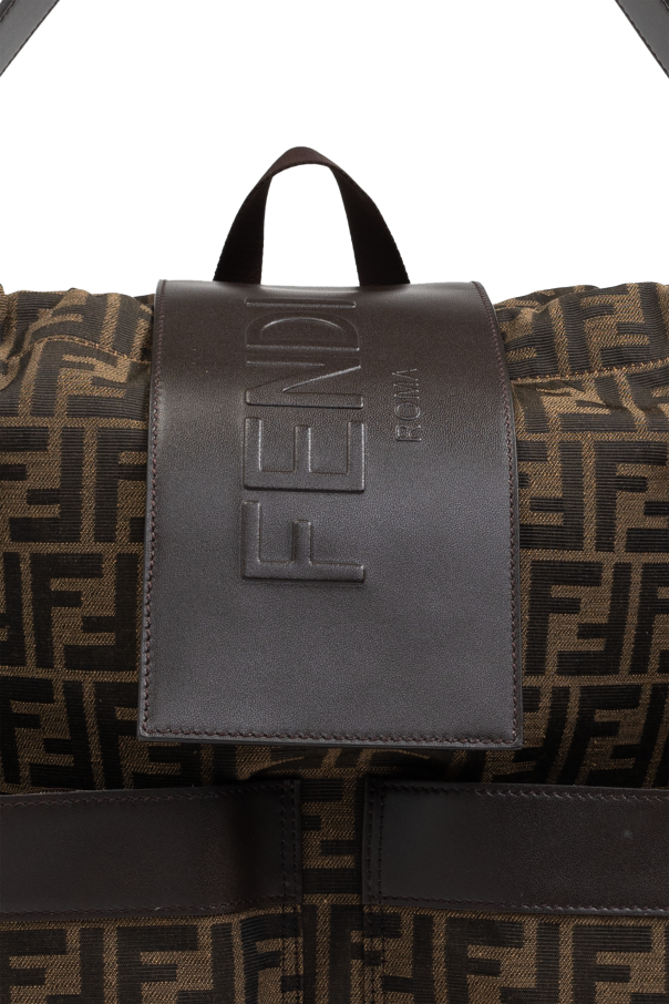 Brown Backpack with monogram Fendi Vitkac GB